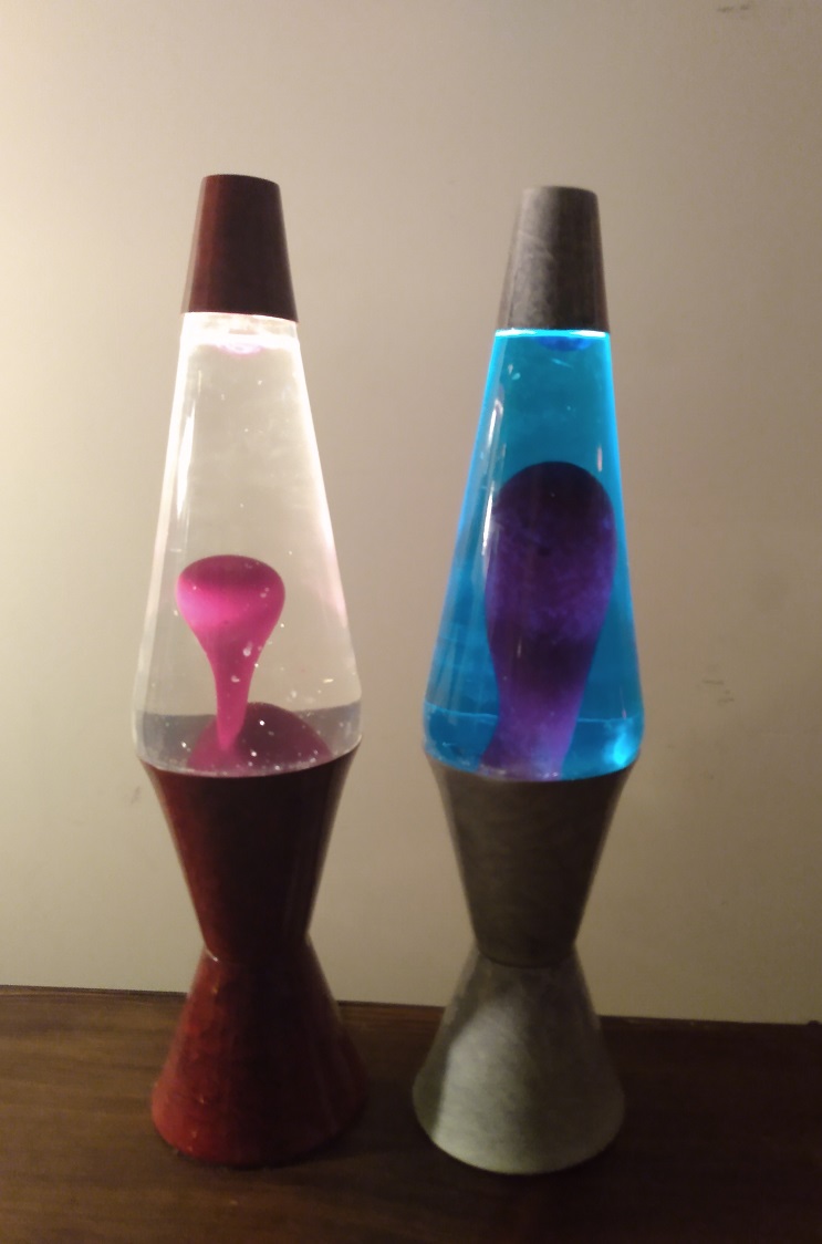 MARBLED LAVA LAMPS