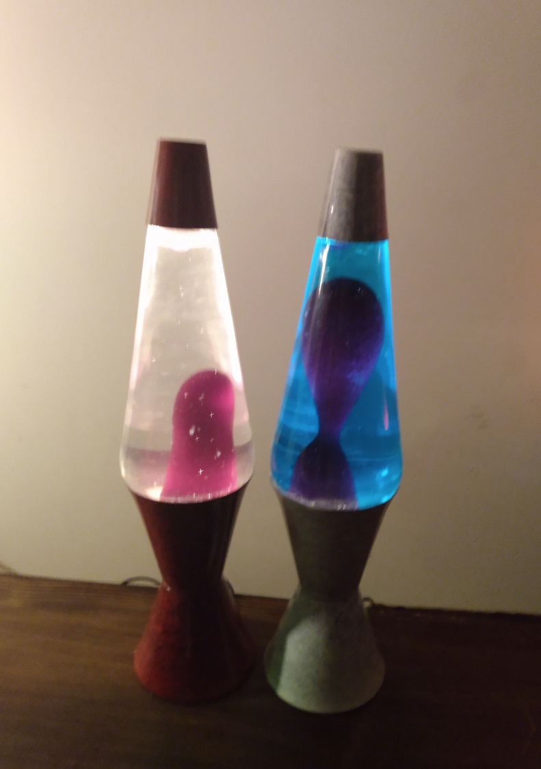 MARBLED LAVA LAMPS
