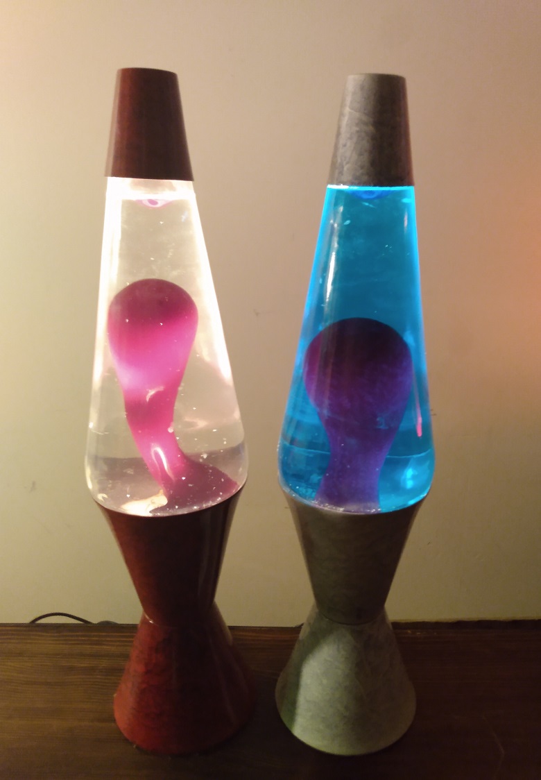 MARBLED LAVA LAMPS