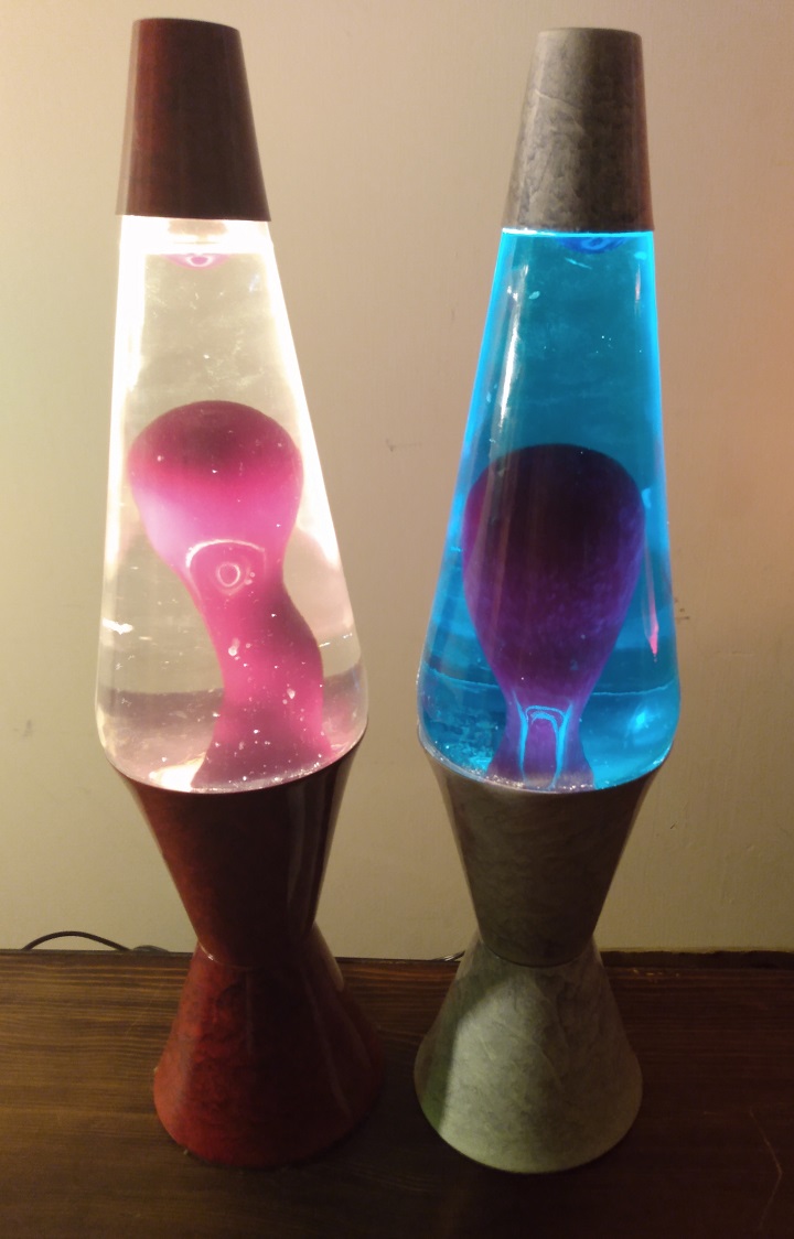 MARBLED LAVA LAMPS