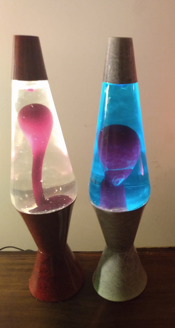 MARBLED LAVA LAMPS