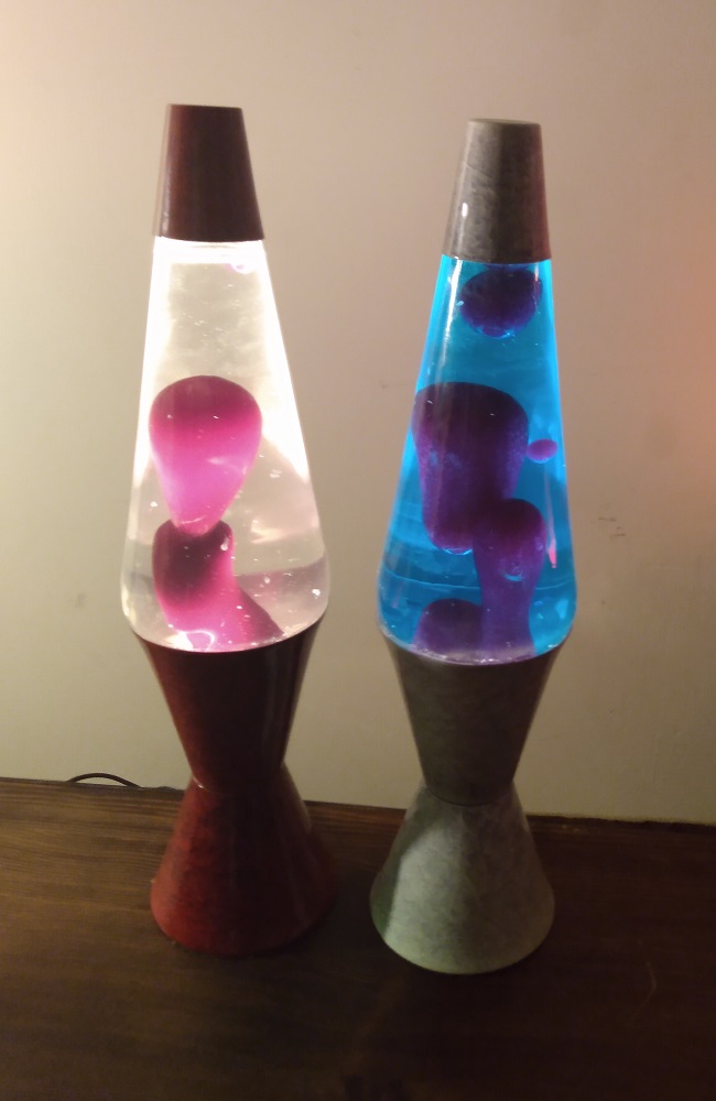 MARBLED LAVA LAMPS
