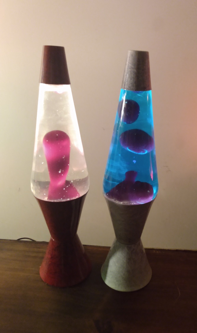 MARBLED LAVA LAMPS
