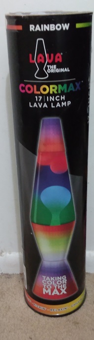 COLORMAX LAVA LAMPS NOT TURNED ON YET