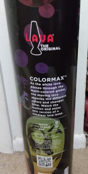 COLORMAX LAVA LAMPS