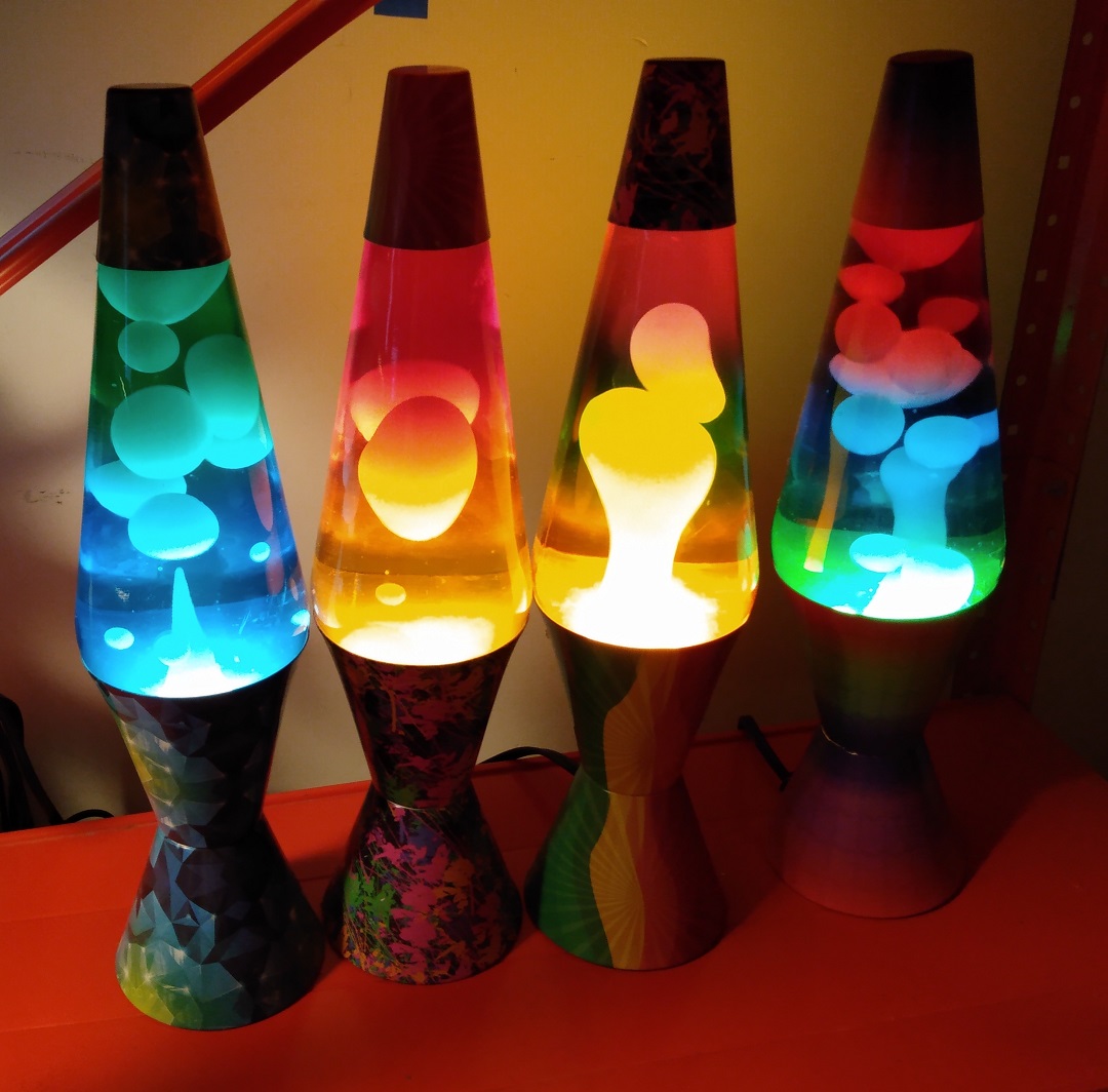 COLORMAX LAVA LAMPS