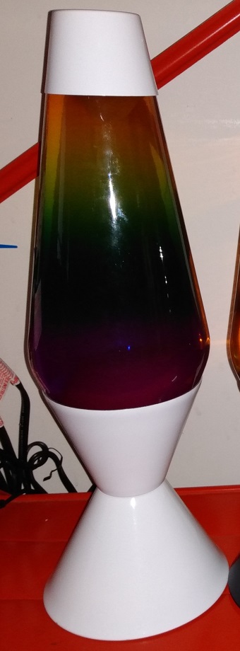 WHITE 52 oz COLORMAX LAVA LAMP