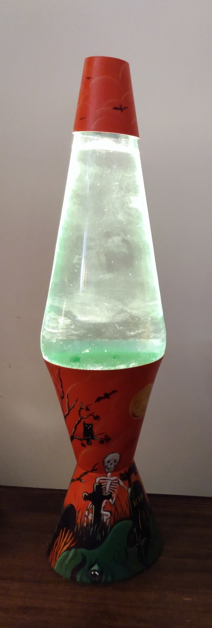 MANDY MOORE CUSTOM PAINTED LAVA LAMPS