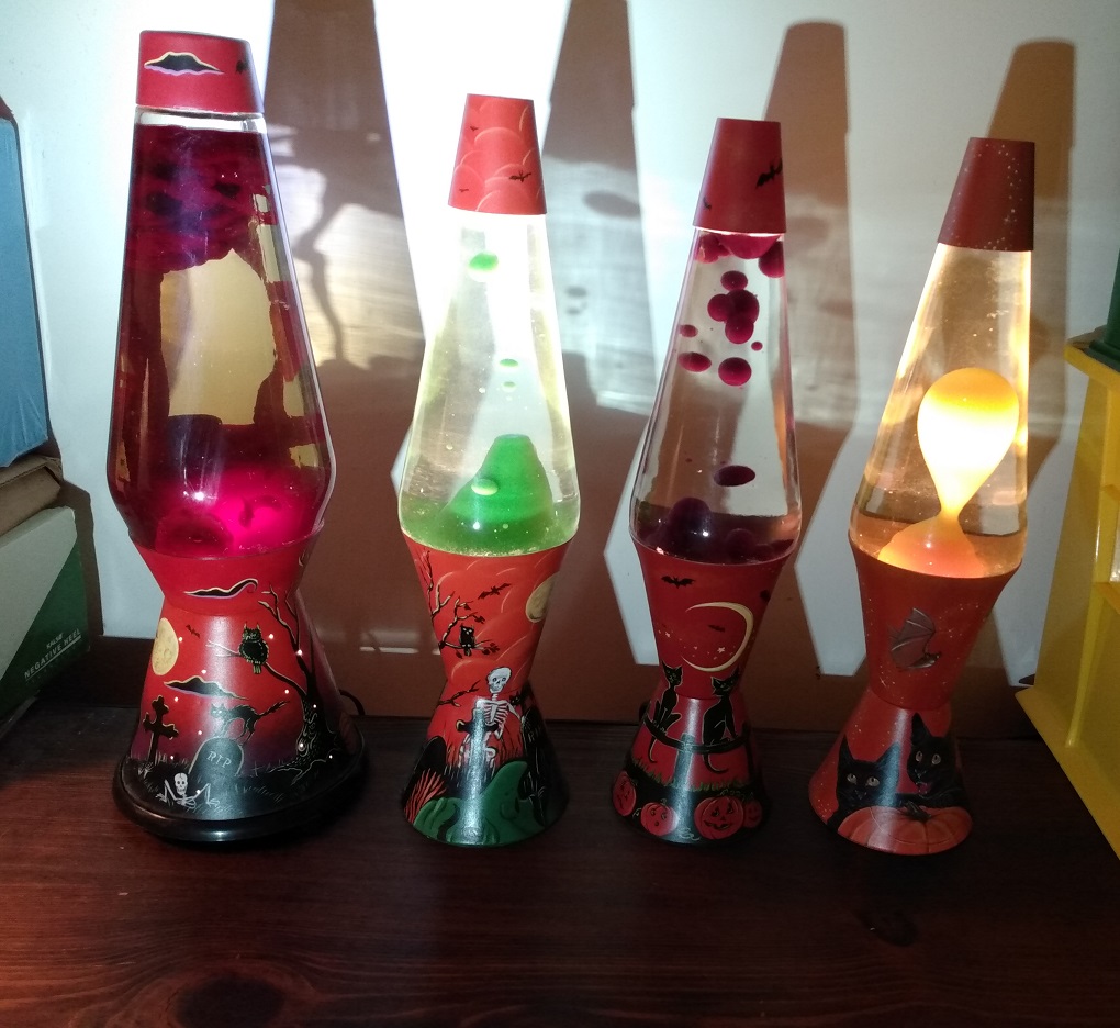 MANDY MOORE CUSTOM PAINTED LAVA LAMPS