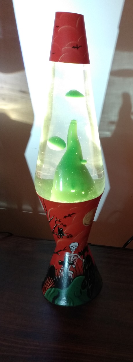 MANDY MOORE CUSTOM PAINTED LAVA LAMPS