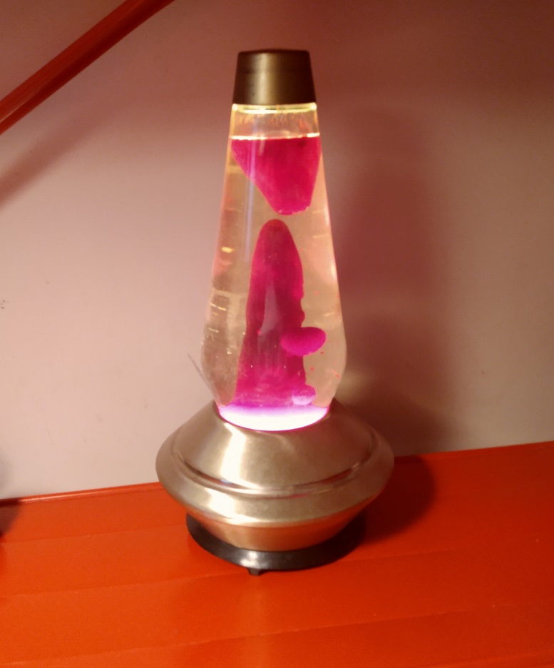 SATURNA LAVA LAMP WITH THE WRONG SIZE GLOBE