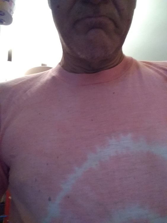 MY FIRST TIE DYE SHIRT