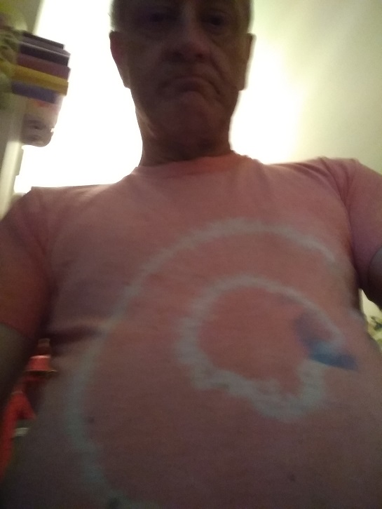 MY FIRST TIE DYE SHIRT