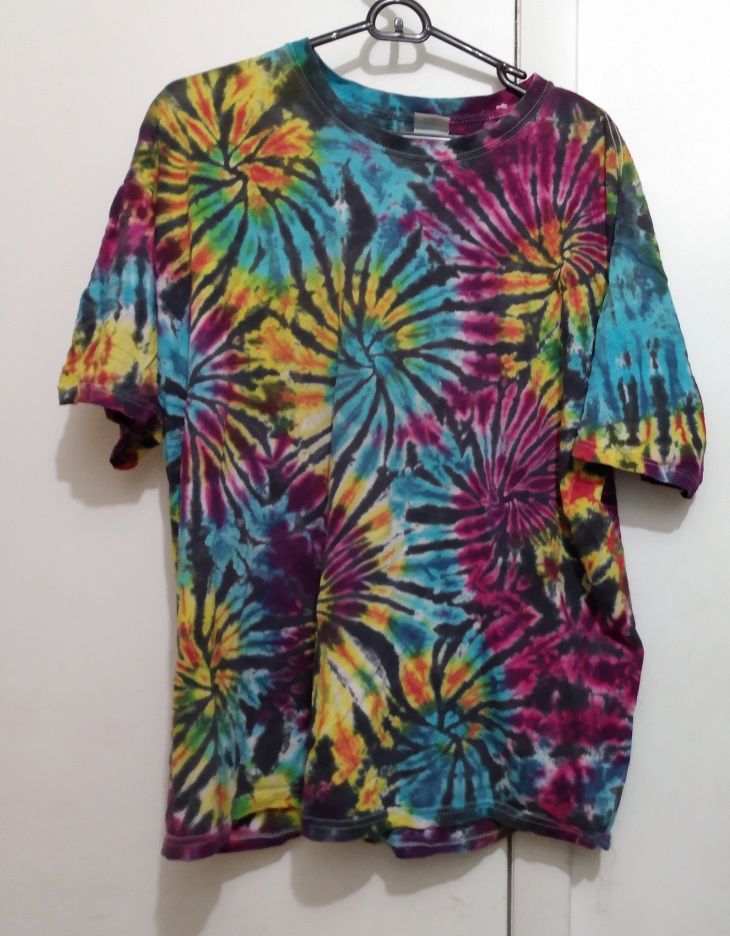 FIREWORKS TIE DYE SHIRT