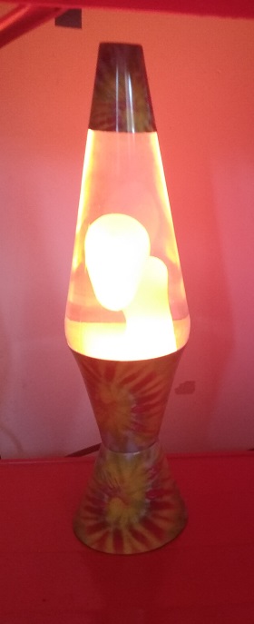 TIE DYE LAVA LAMP