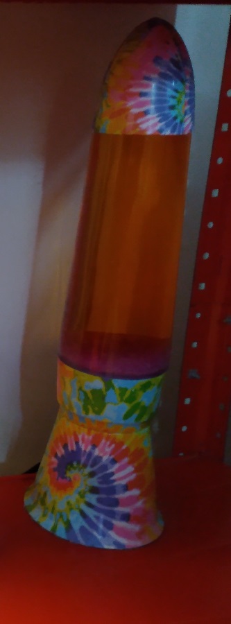 TIE DYE LAVA LAMP