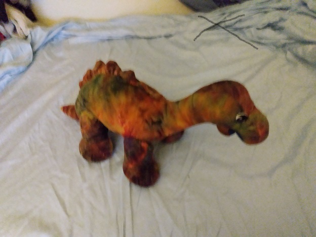 TIE DYE DINOSAUR