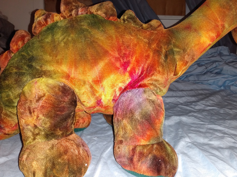 TIE DYE BRONTOSAURUS