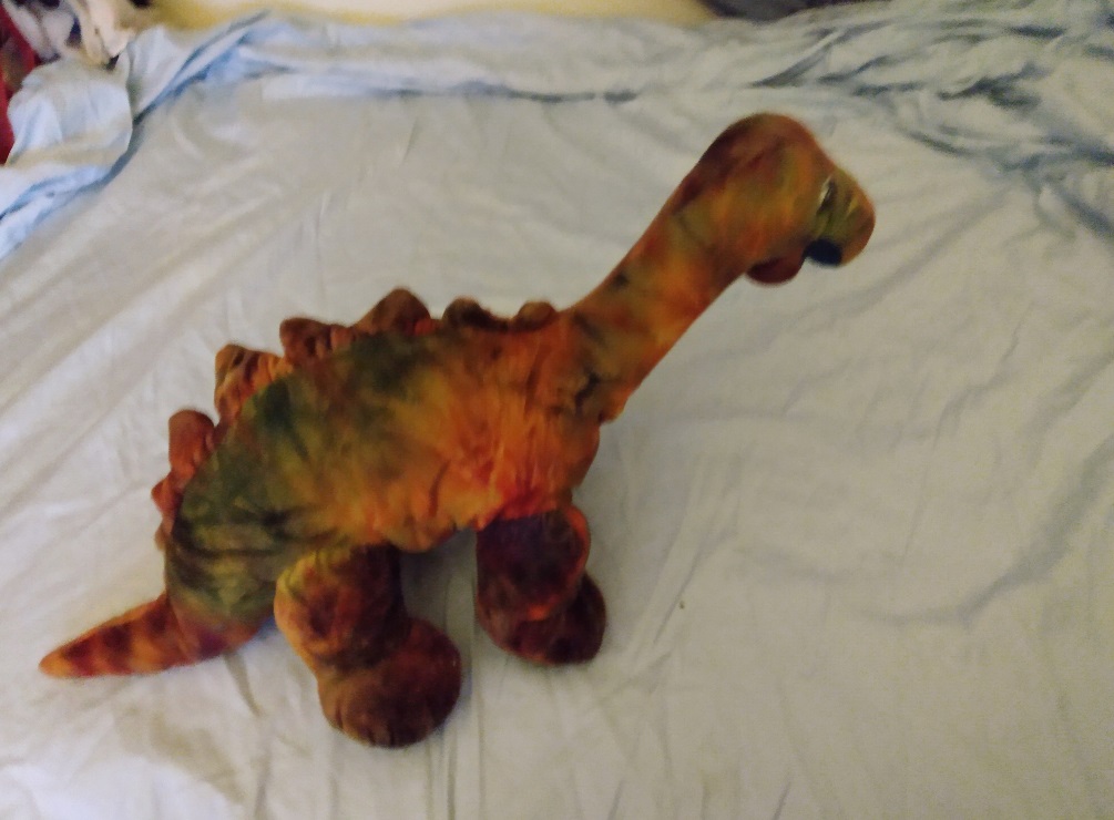TIE DYE BRONTOSAURUS