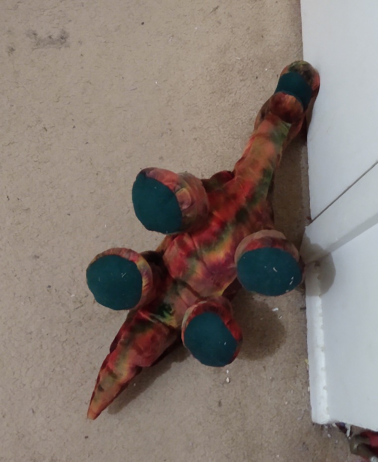 TIE THE TIE DYE BRONTOSAURUS