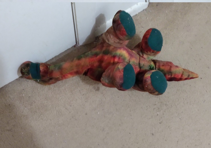 TIE THE TIE DYE BRONTOSAURUS