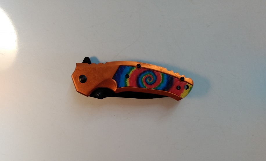 TIE DYE KNIFE