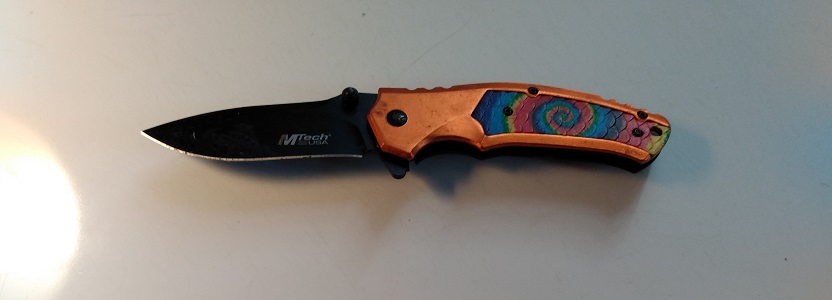 TIE DYE KNIFE