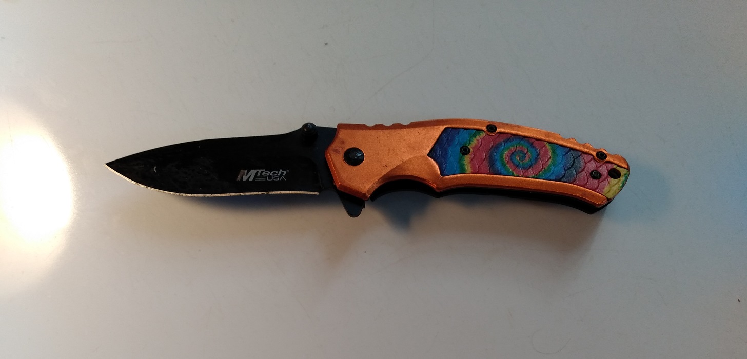 TIE DYE KNIFE