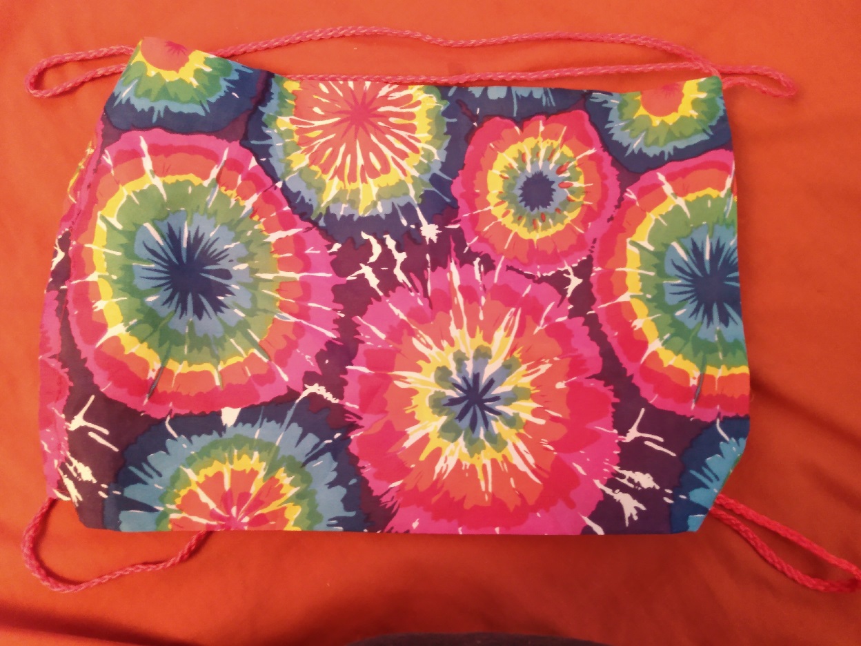 TIE DYE CLOTH BAG